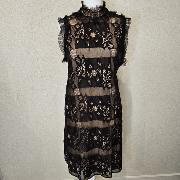 cotton day dress Size:10AUS brak901.Type_1.Normal Bead Embroidered Short Dress